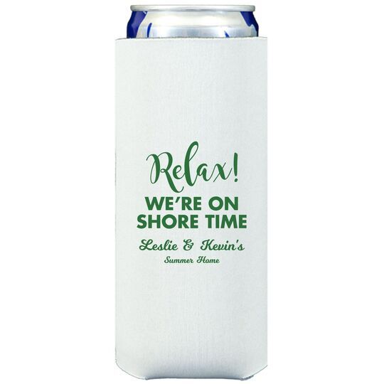 Relax We're On Shore Time Collapsible Slim Huggers